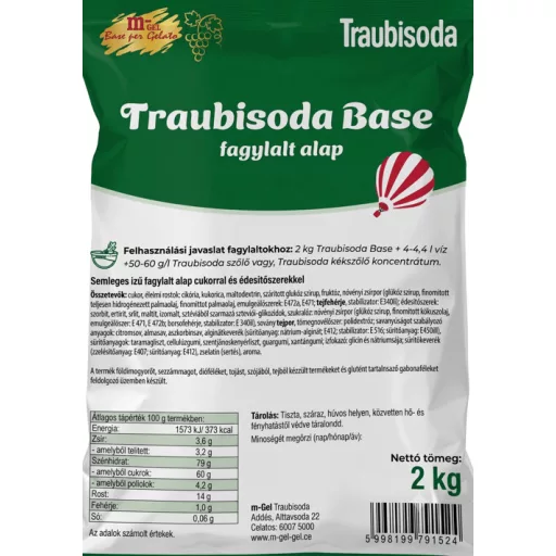m-GEL Traubisoda Base 2 kg/cs
