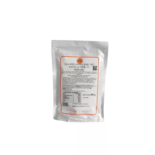 Dia-Wellness csokoládé fagylaltpor 250 g/cs