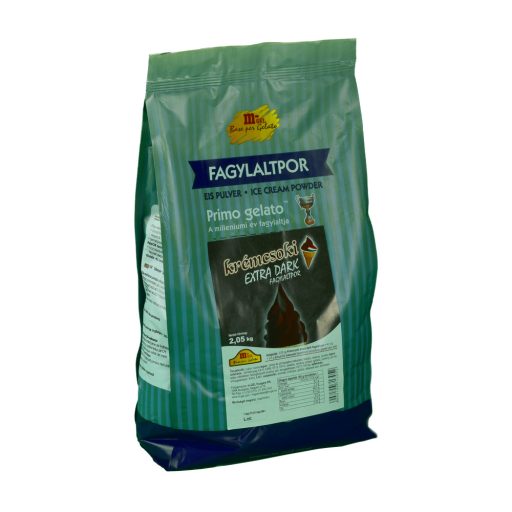 Extra Dark csokoládé fagylaltpor m-GEL  2,05 kg/cs