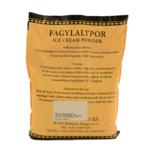 Kiwi-Co Rumosszilva csavaros és gombócos fagylalt készítéséhez egyaránt alkalmas fagylaltpor.