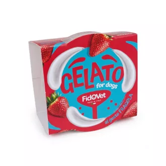 FidOVet Gelato olasz eper ízű kutyafagyi 40 g