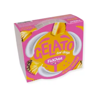 FidOVet Gelato olasz ananász ízű kutyafagyi 40 g