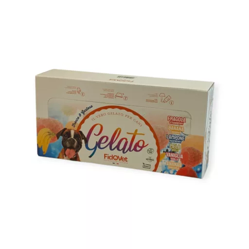 FidOVet Gelato olasz málnás ízű kutyafagyi 40 g