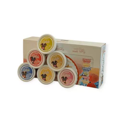 FidOVet Gelato olasz málnás ízű kutyafagyi 40 g