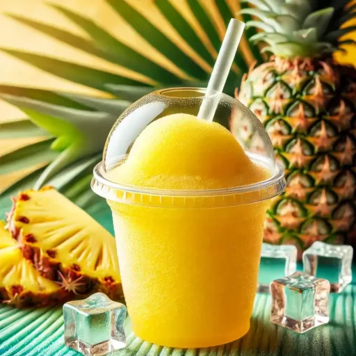 Ananász Frizzy rostos jégkása szirup m-GEL 
