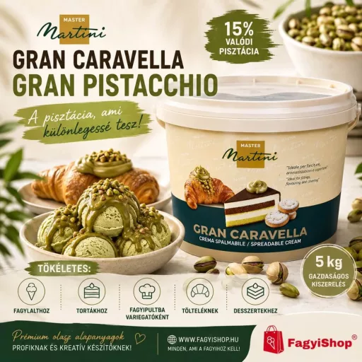 Gran Caravella Pisztácia 5 kg