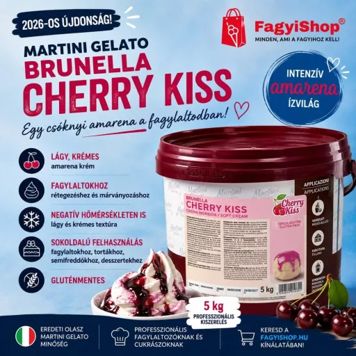 Martini Gelato Brunella Cherry Kiss amarena rétegező 5 kg/v