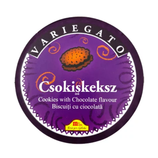 Csokiskeksz fagyivariegátó m-GEL  1 kg