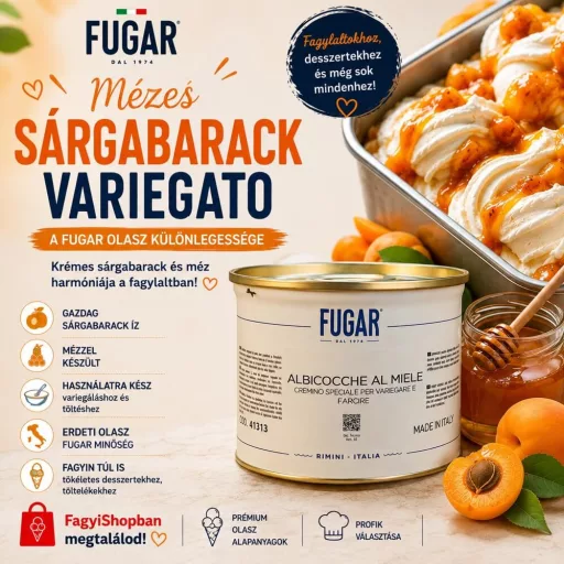 FUGAR Mézes Barack variegato 3 kg