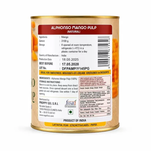 Mangó Alphonso 100% püré