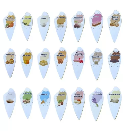 Fagylaltos ízjelző tábla 001