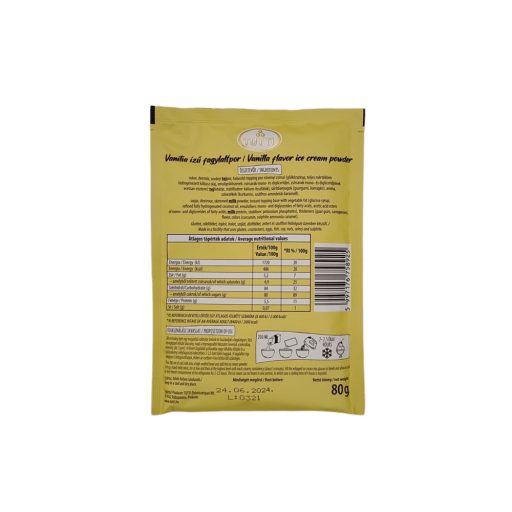TUTTI Vanília fagyipor (lakossági kiszerelés)