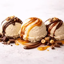 Tejes fagylalthoz variegátók