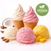 Vegán fagylaltporok